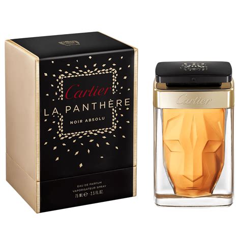 cartier la panthere noir absolu perfume|panthere de cartier perfume vintage.